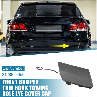 Tow Hook Cover 2128850356 for Mercedes-Benz E200 (2014–2016) Black