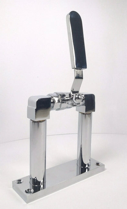 Train Horn Stand Chrome 4 Inch for Universal Fit Vehicles (Universal)