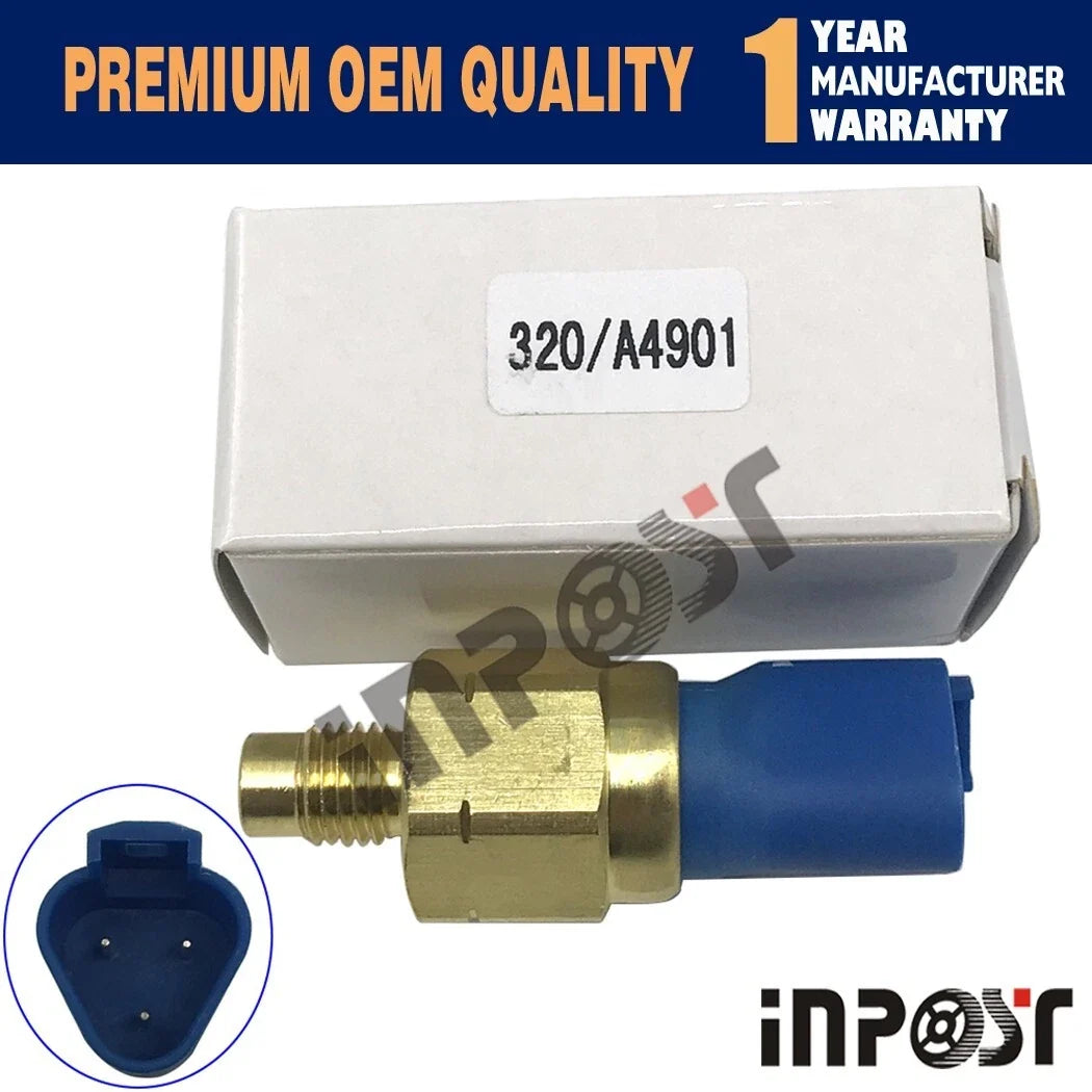Switch Sender Coolant for JCB 1400B 1550B 214 216 3CX 3D (320/A4901, 320/04588)
