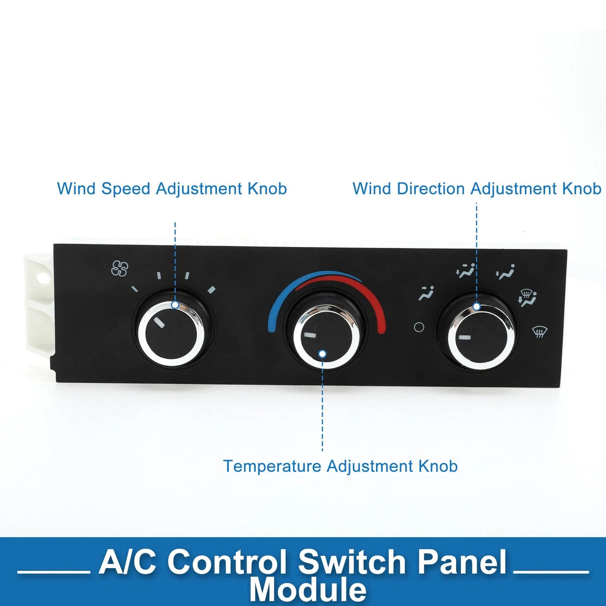 HVAC A/C Heater Climate Control Panel for Chevrolet Express 1500 2500 3500 (2003–2021)