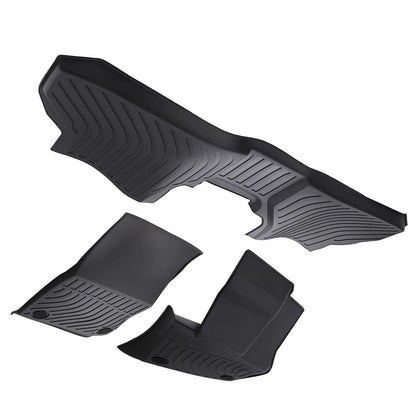 Black TPE Rubber Floor Mats Liner for BMW X5 (2014–2018) Waterproof Anti-Slip