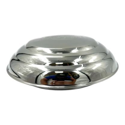7.5 Inch Stainless Steel Hubcaps Kit with Ford Script for Aftermarket Rims