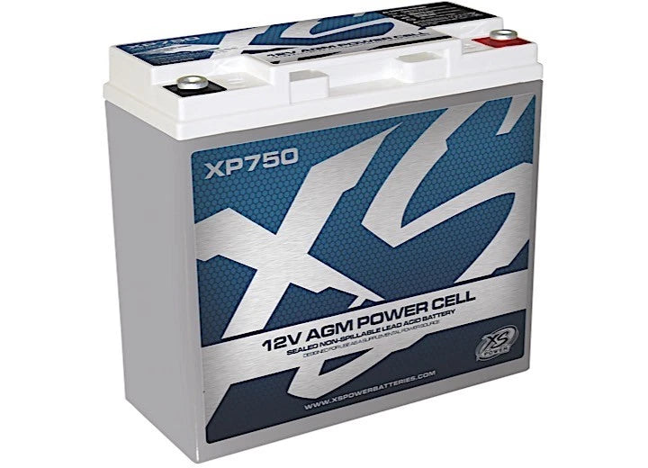 XS Power XP750 12V AGM Battery 750A for Automotive (Max Amps 750)