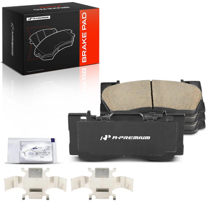 Set of 4 Front Side Ceramic Brake Pads for Ford Mustang (2015–2022) TEC-D1784, D1784