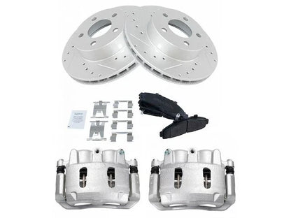 Front Brake Pad Rotor Caliper Set for Mazda B4000 (1998–2002) NF814TG