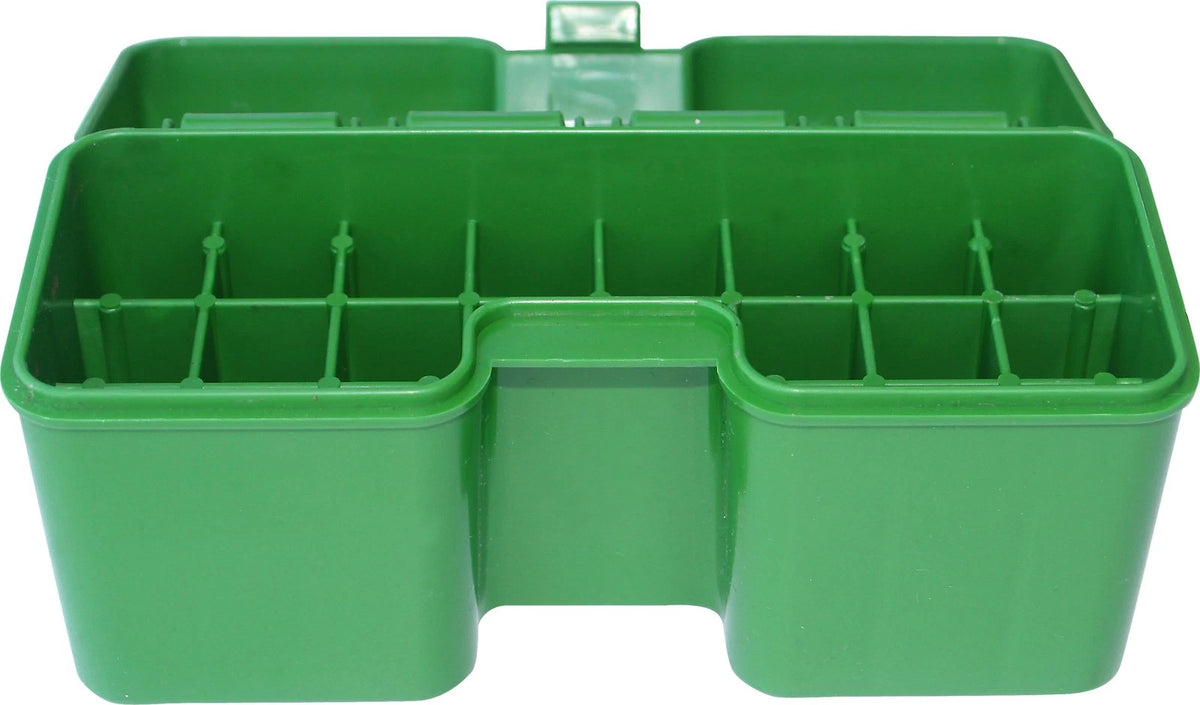 MTM 22 Round Flip-Top Ammo Box for Rifle (300-375) - Green