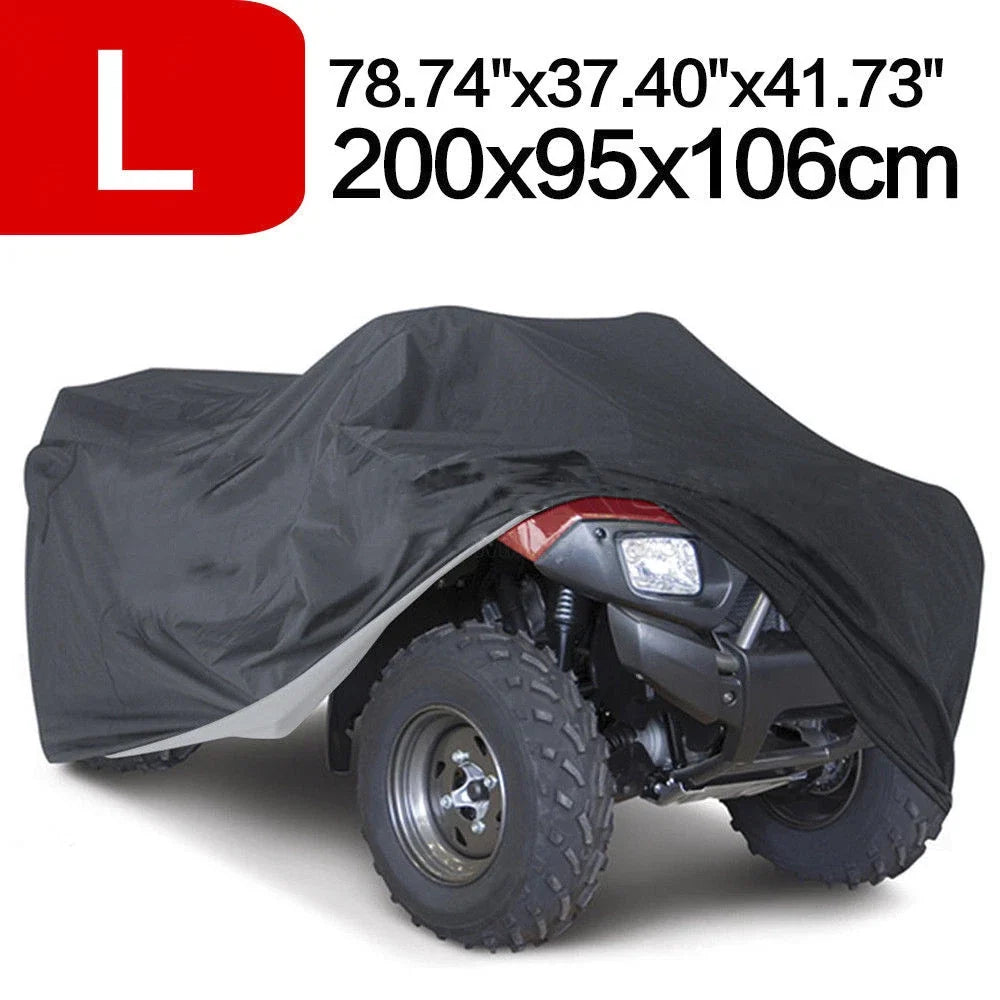 Waterproof Motorcycle Cover for Quad Bike ATV ATC L (200x95x106cm)