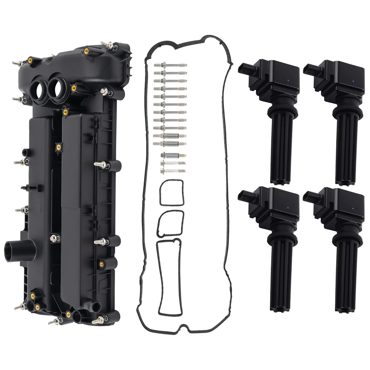 Engine Valve Cover + Coils for Land Rover Range Rover Evoque LR2 (2012–2019) LR070360