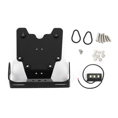Aluminum License Plate Holder Frame for Yamaha Tenere 700 (2019–2021)