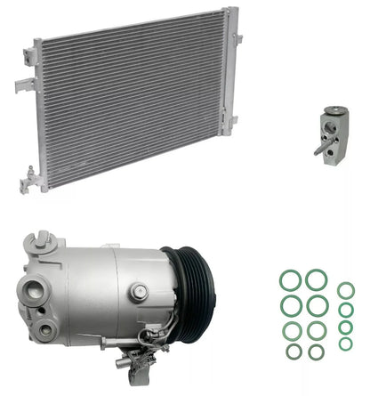 AC Compressor Kit w Condenser for Chevrolet Impala 3.6L (2014–2016)