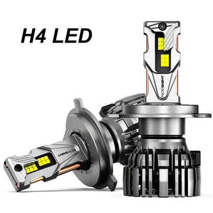 2X H4 9003 LED Headlights for 30000LM 6500K
