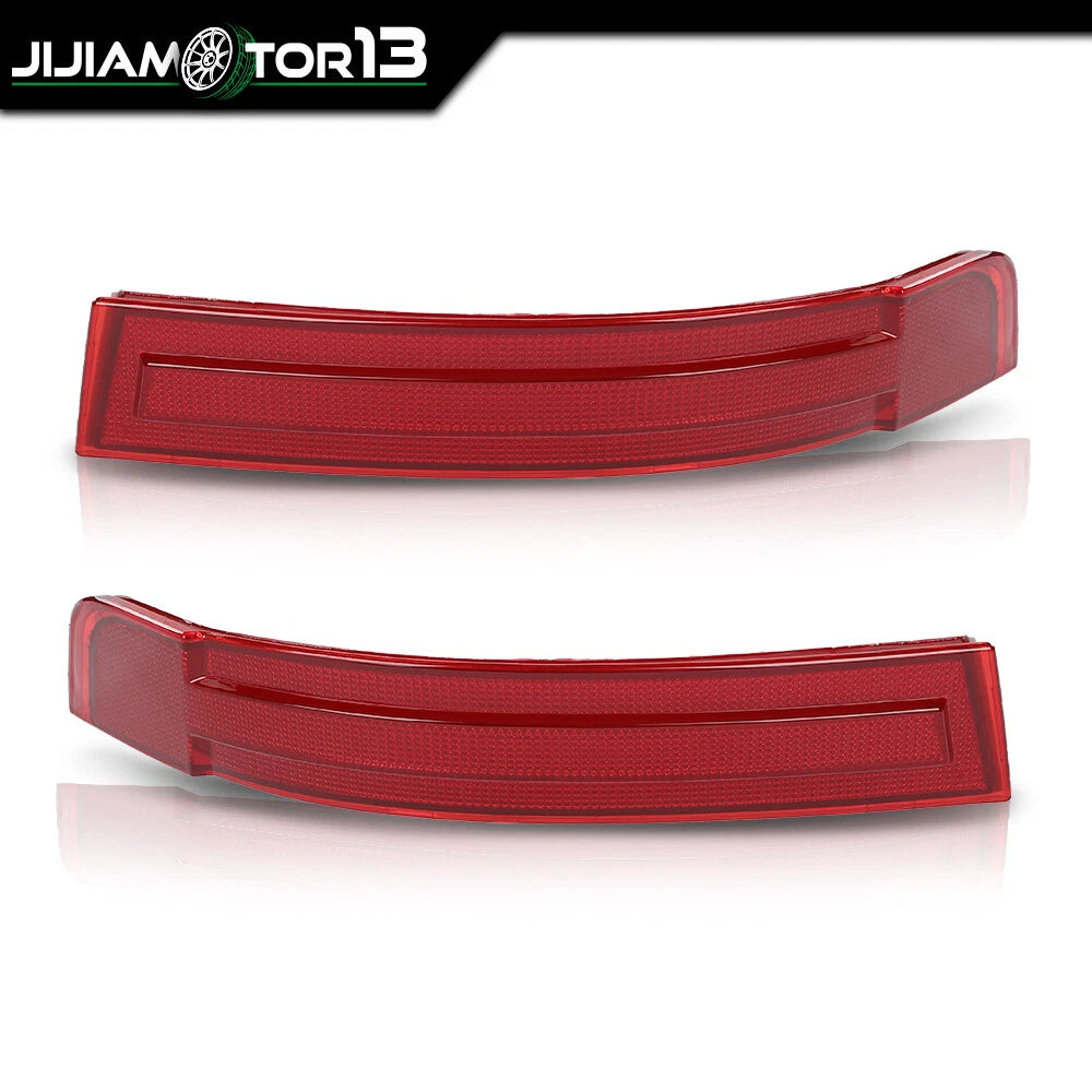 Pair Rear Bumper Reflectors for Mercedes-Benz GL X164 (2007–2009) JIJIA051421, A1648201174, A1648201274