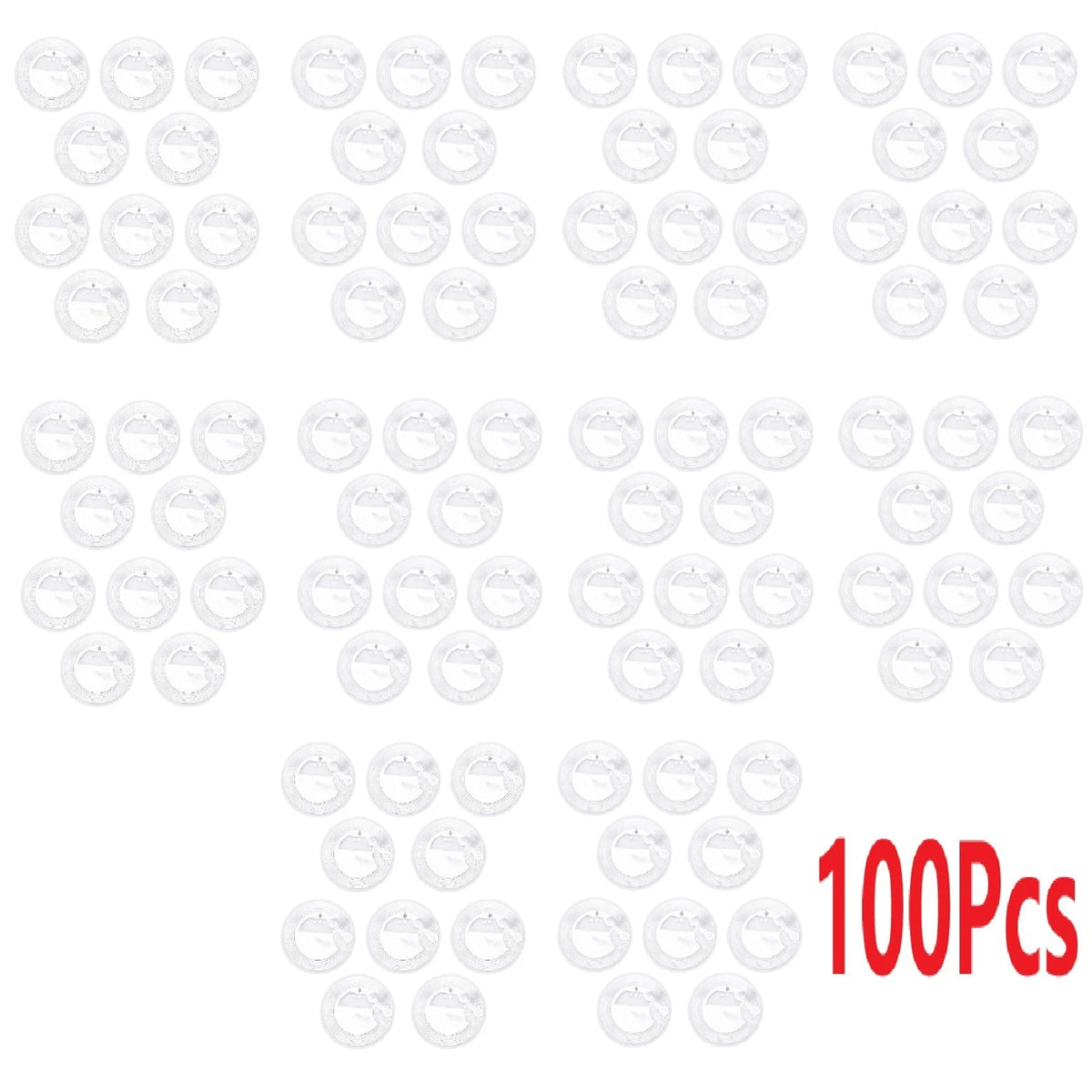 100 Pcs NFC Tags Sticker 13.56 MHz ISO 14443A Universal Labels
