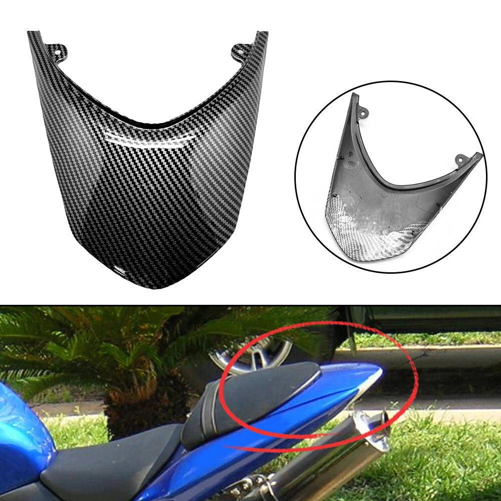 Carbon Fiber Rear Upper Tail Light Cover for Kawasaki ZX10R (2004–2005)