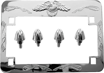 Chrome License Plate Frame for (86-42600)