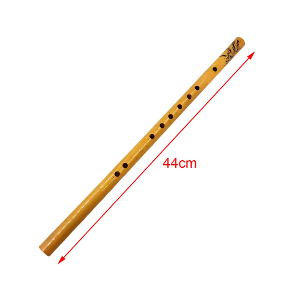 1pc Bamboo Flute 44cm Long 9 Holes for Professional Use