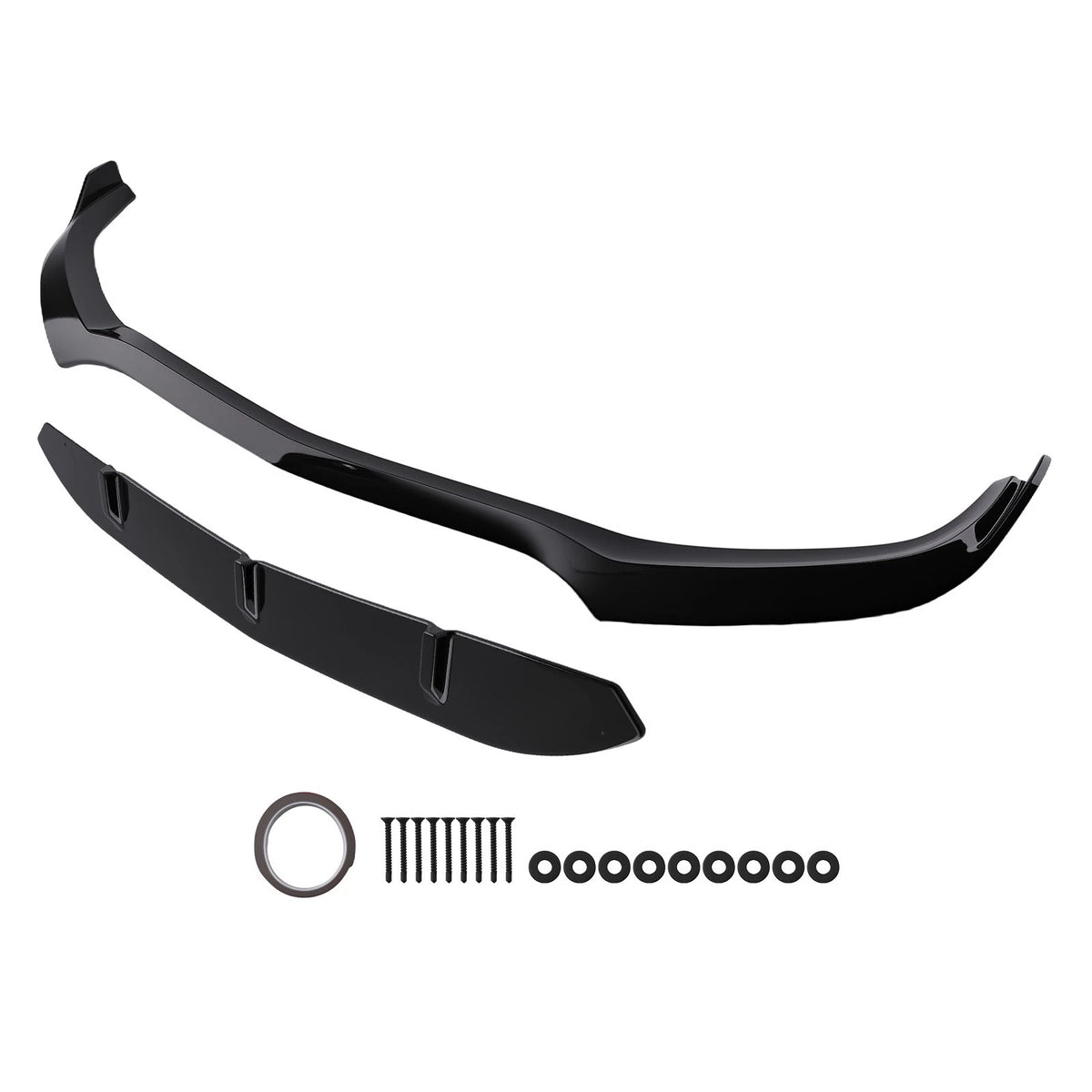 Front Aero Kit for Mercedes W205 C63 AMG S (2015–2021) CNB7F1 Black