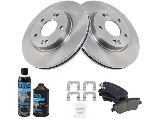 Brake Pad and Rotor Kit for Hyundai Veloster (2012–2016) 95561VXZR