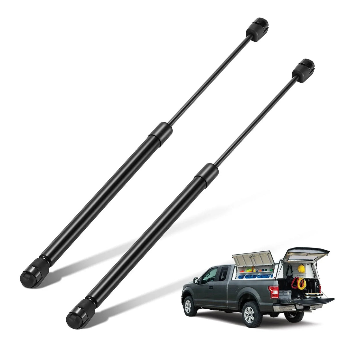 Gas Struts for Leer Camper Shell Awning Snugtop Topper Canopy (17")