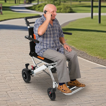 Portable Folding Transport Wheelchair for Seniors (2023–2023)