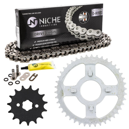 Sprocket Chain Set 15/42 Tooth for Honda XL100S (MK1004317, 27600-05350)