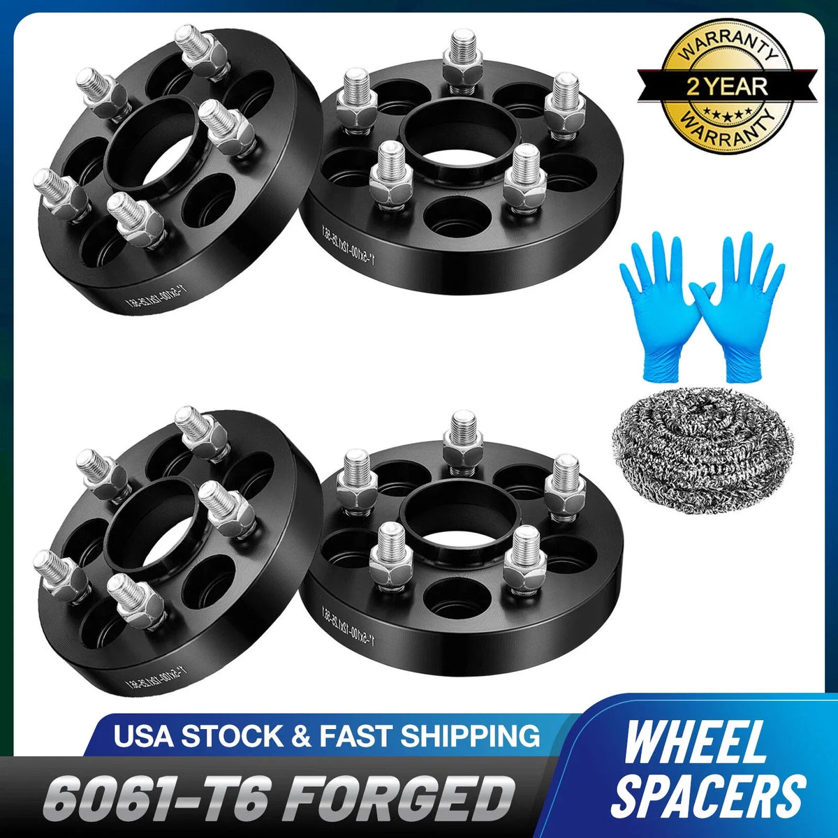 Set of 4 Hubcentric Wheel Spacers for Subaru Legacy (1989–2014)