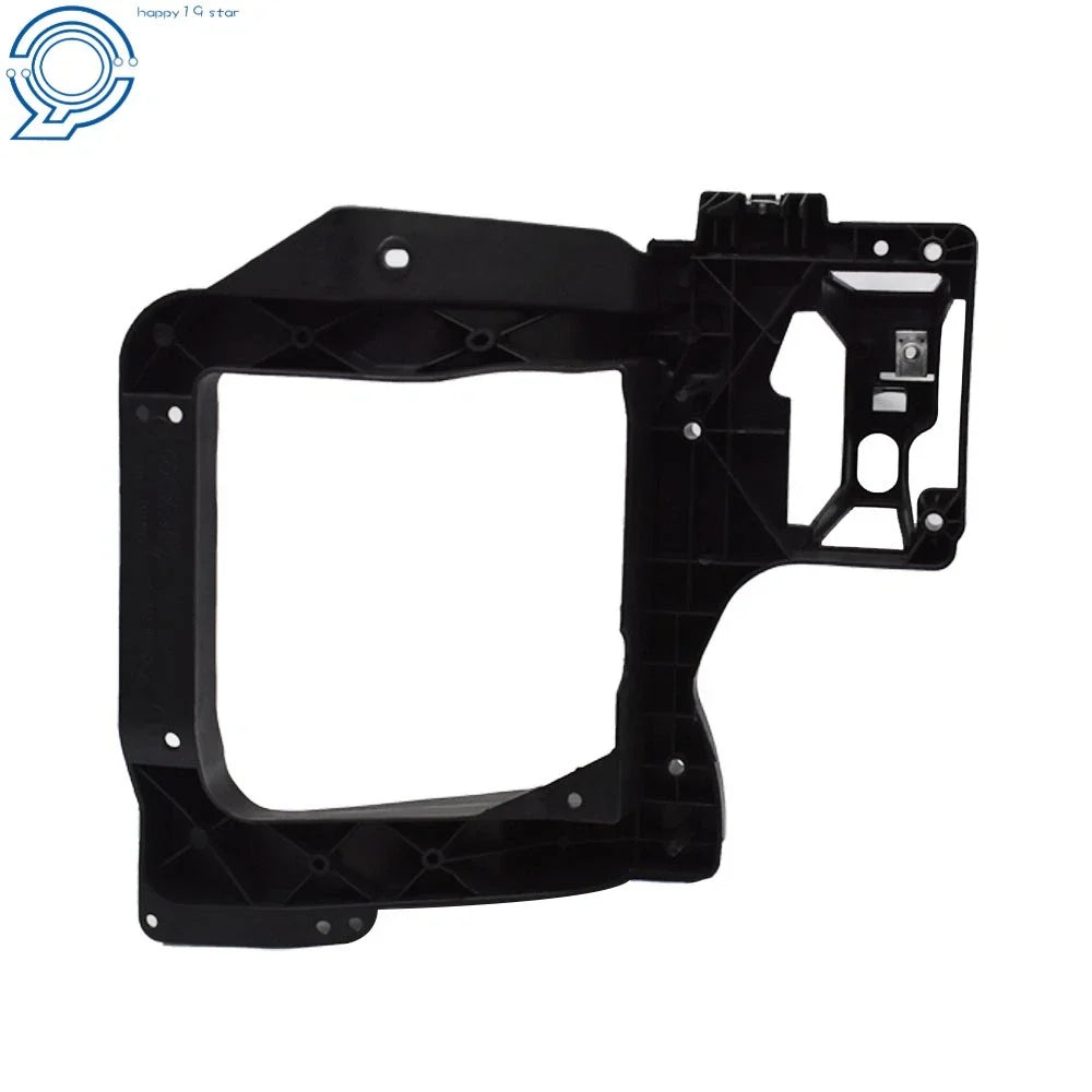 Set of 2 Headlight Brackets for Jeep Cherokee (2014–2018) Black ABS