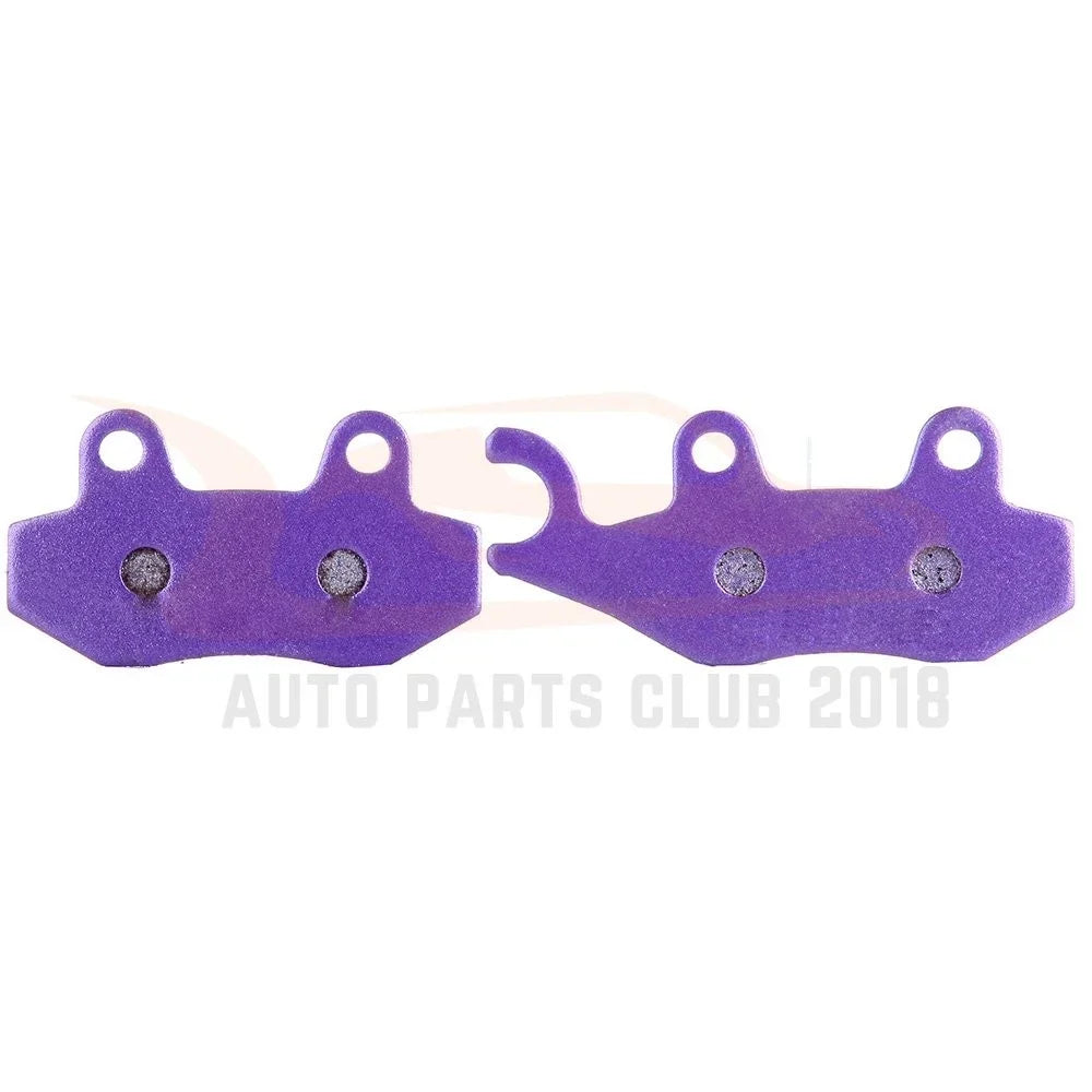 F+R Brake Pads for Kawasaki Ninja 250R EX250 (2008–2011), KYMCO Quannon 150 (2010–2011)