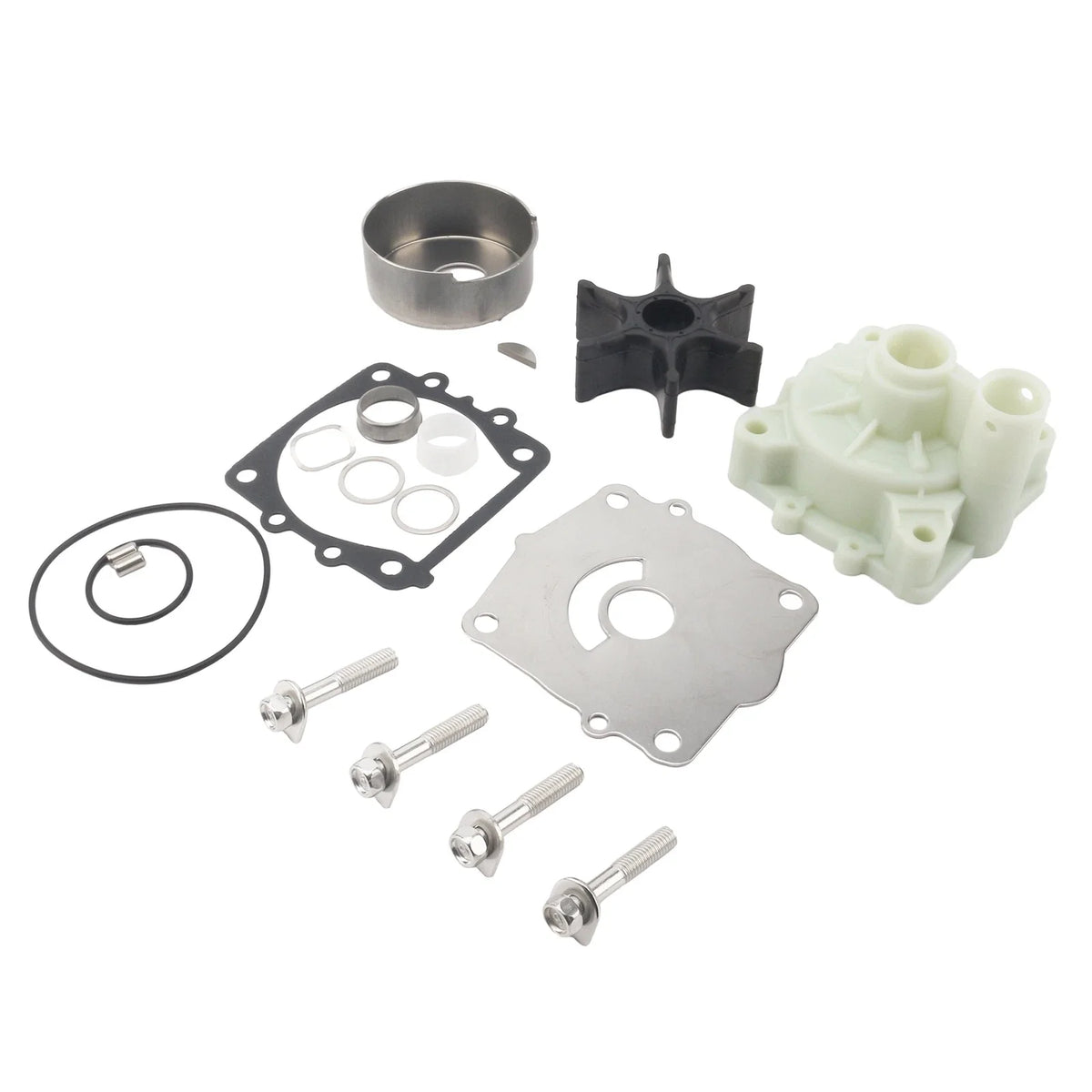 Water Pump Repair Service Kit for Yamaha Outboard (68V-W0078-00, 68V-W0078-01)