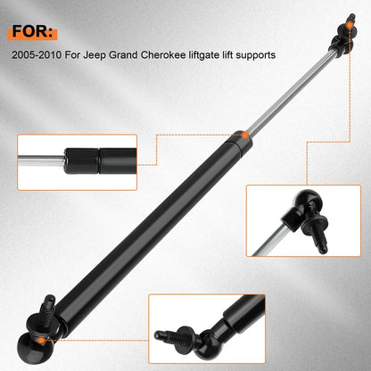 2X Rear Liftgate Lift Supports for Jeep Grand Cherokee (2005–2010)