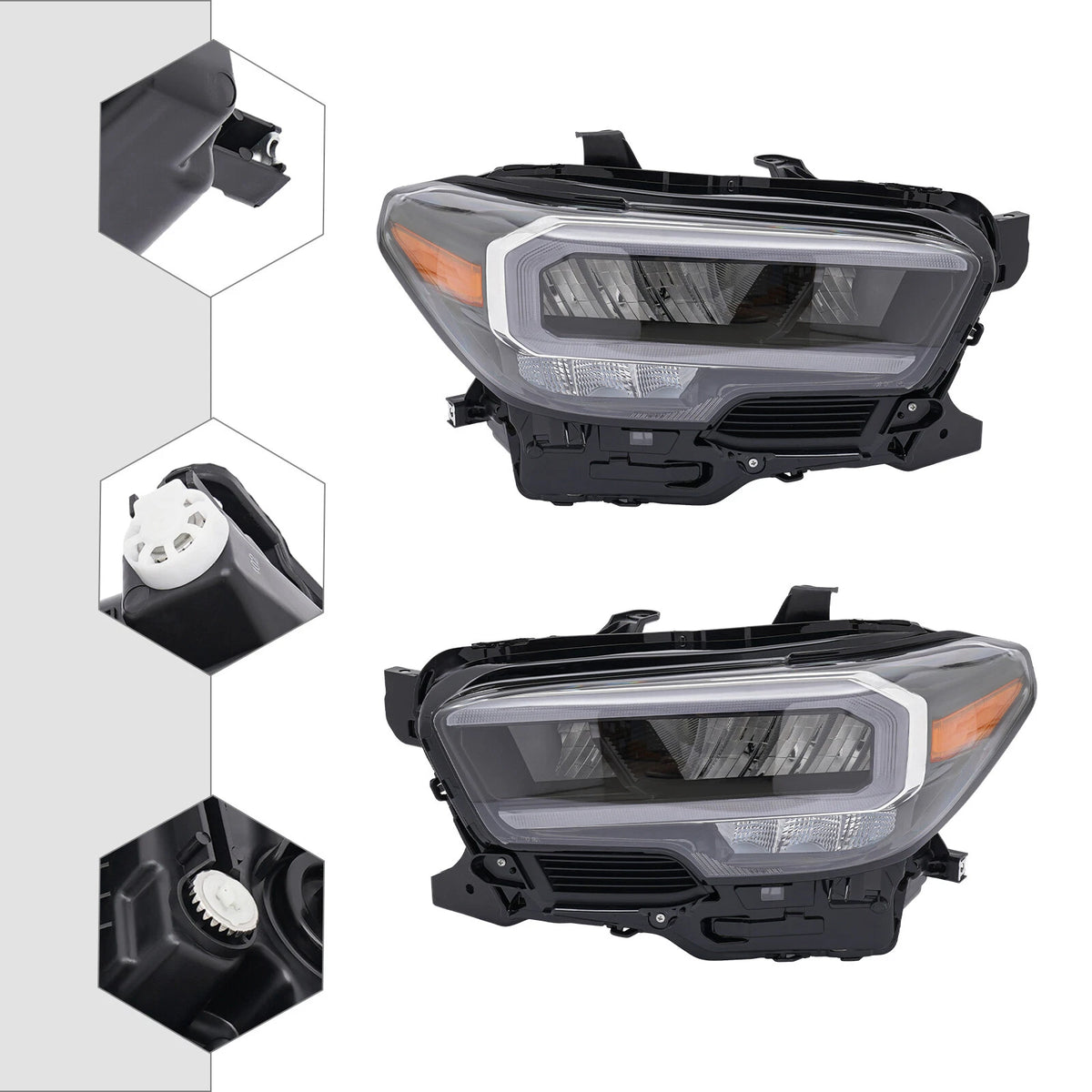 LED Headlights for Toyota Tacoma (2020–2023) TO2502291, 8111004290