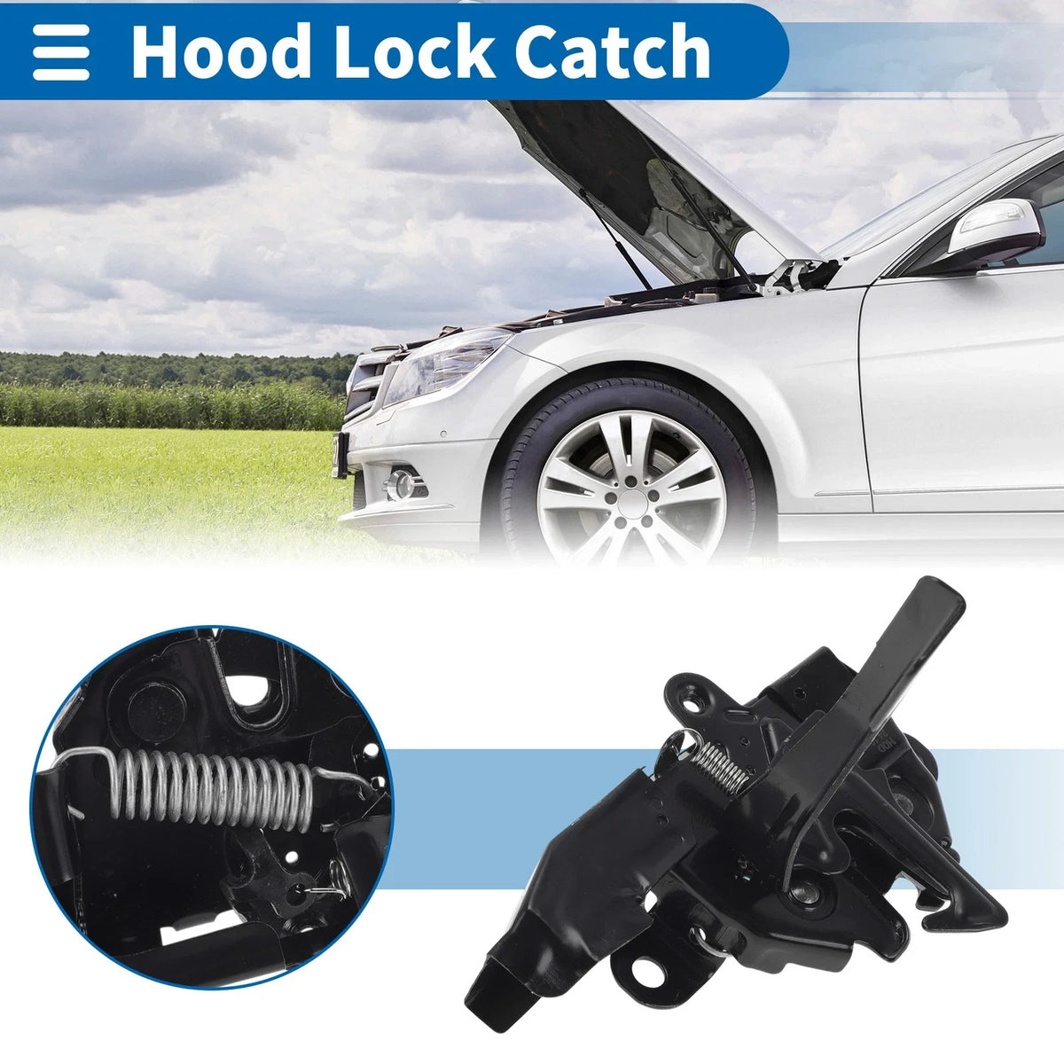 Hood Latch Assembly for Toyota Corolla (2014–2019) No. 5351002720