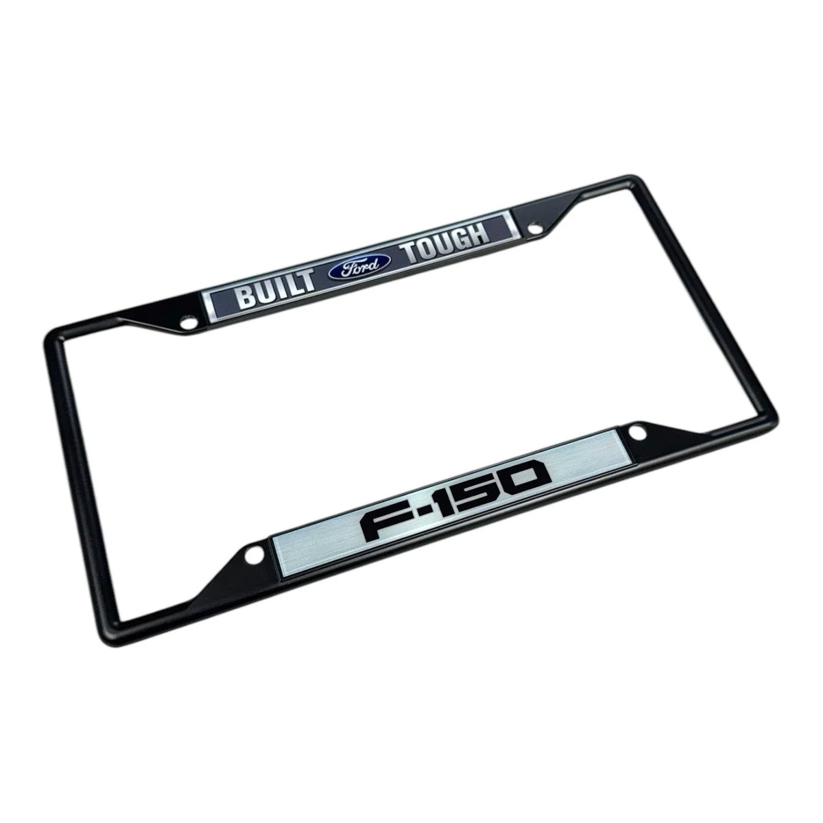 Black License Plate Frame for Ford F-150 (2011–2024)