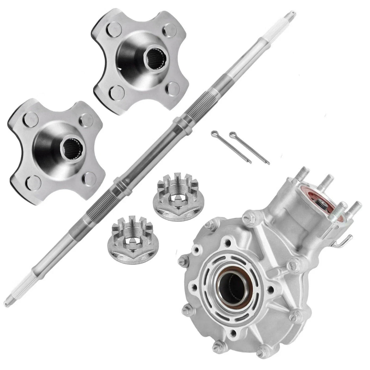 Rear Differential & Axle Wheel Hub Kit for Honda TRX300FW (1988–2000)