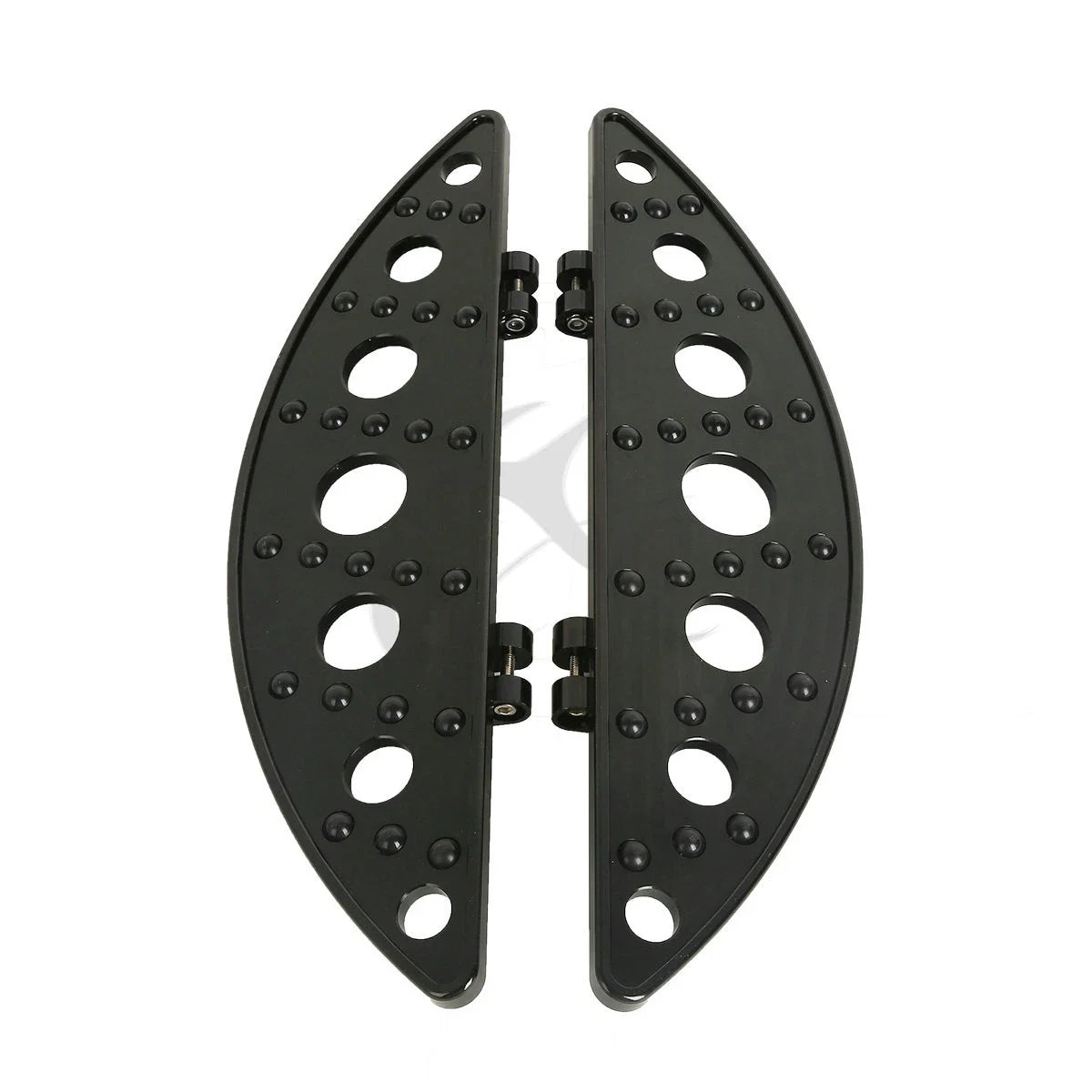 Half-Moon Floorboard Footboards for Harley Touring Street Glide (1986–2024)