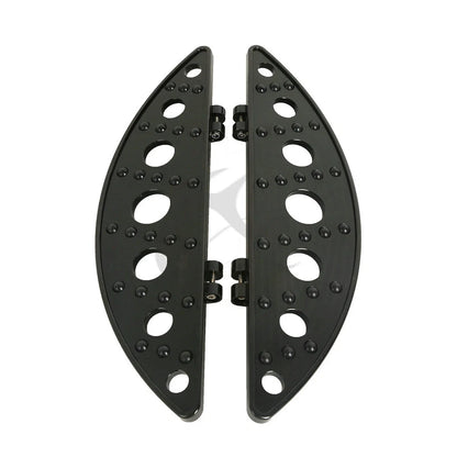 Half-Moon Floorboard Footboards for Harley Touring Street Glide (1986–2024)