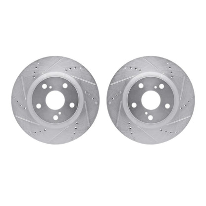 Brake Rotor Set for Toyota Camry (2007–2017) ALX-PAU-DF-7002-76010-CLA7