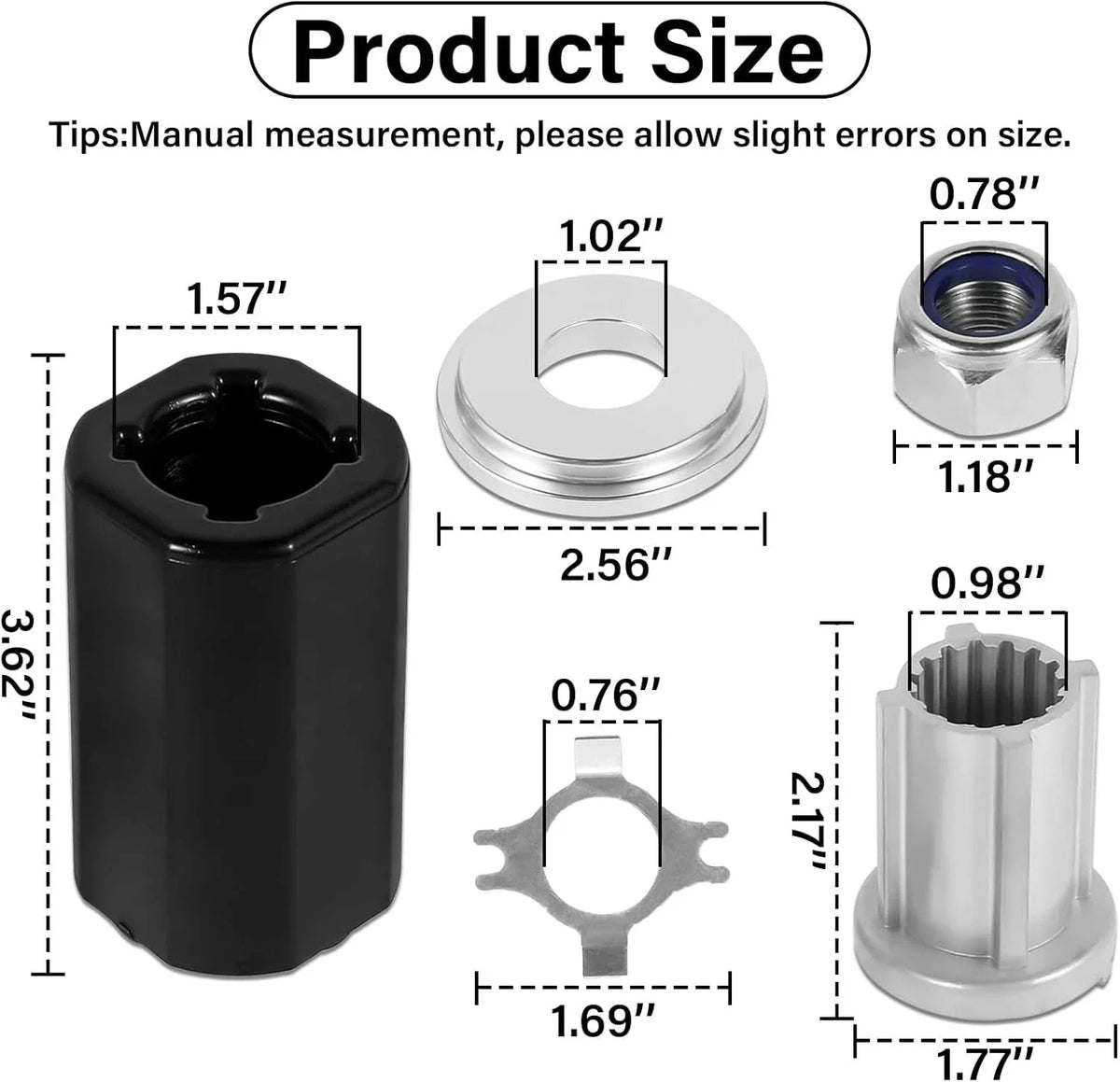 Propeller Hub Kit for Mercury MerCruiser Alpha (# 835257K1, 835257Q1)