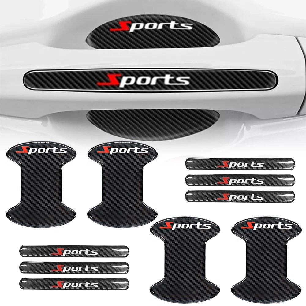 10Pcs Car Door Handle Protector Film Decals for