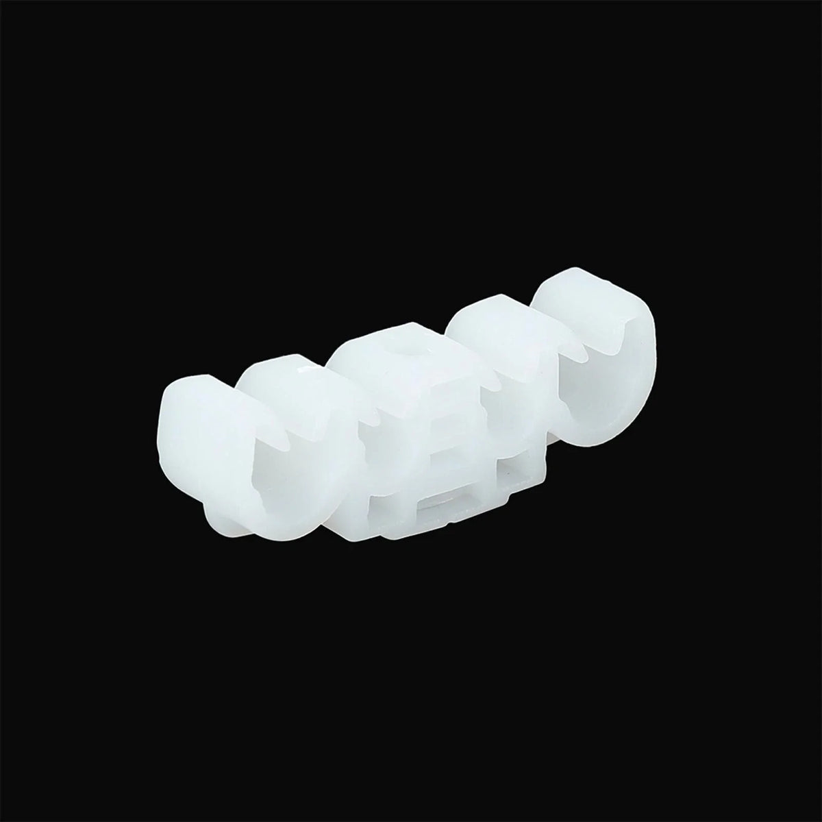 20pcs 50x16.5mm Plastic 4 Way Petrol Line Hose Retaining Clip for Volkswagen