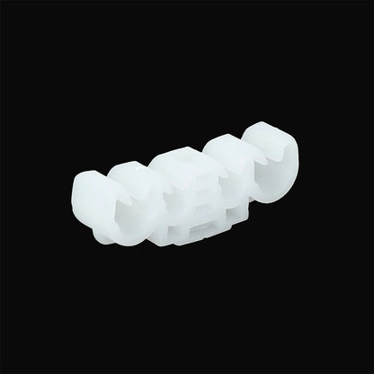 20pcs 50x16.5mm Plastic 4 Way Petrol Line Hose Retaining Clip for Volkswagen