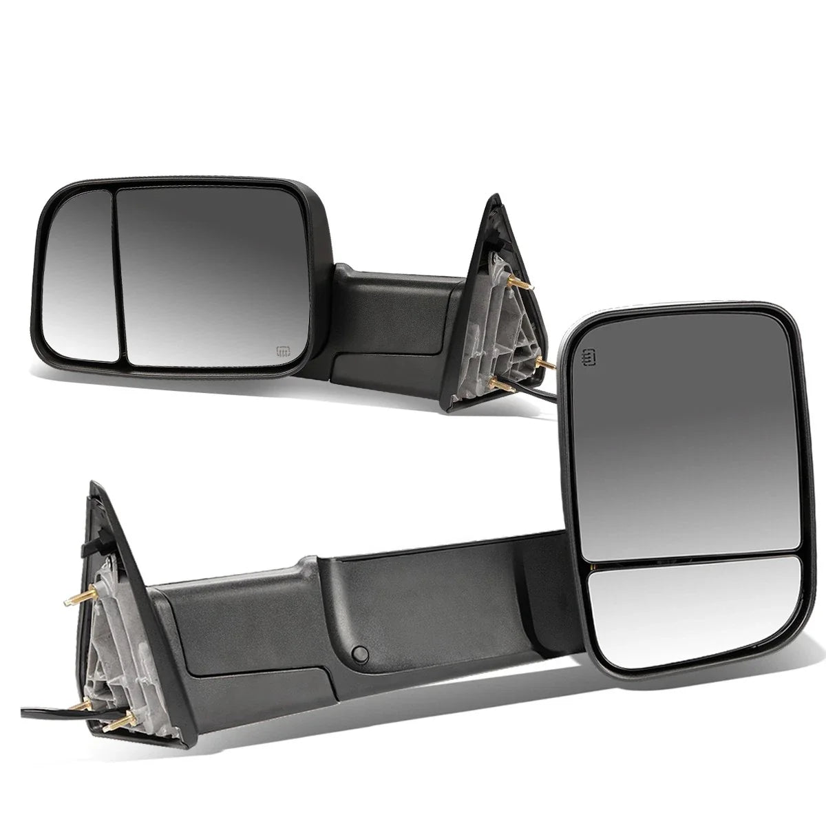 Power Heated Rear View Towing Mirrors for Dodge Ram 1500-3500 (2009–2016)