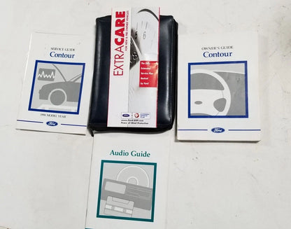 Owner Manual with Case for Ford Contour (1998) OEM