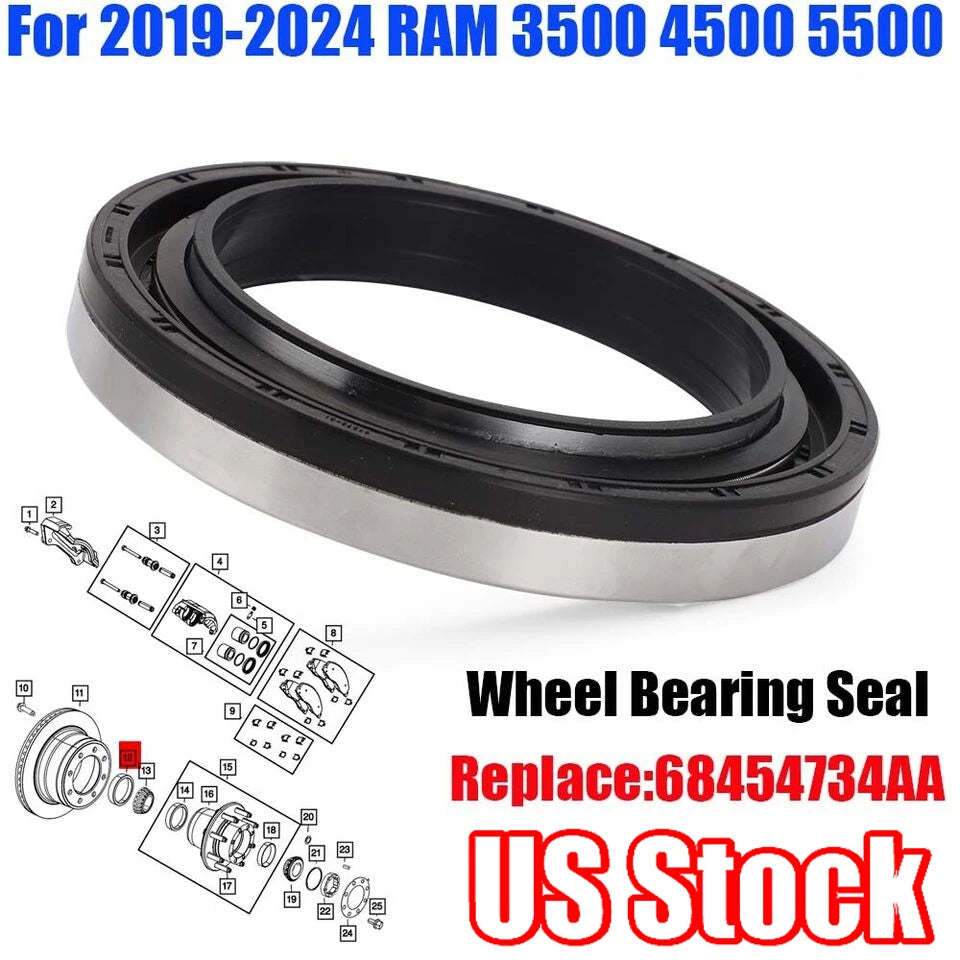 Wheel Bearing Seal for RAM 3500 4500 5500 (2019–2024)