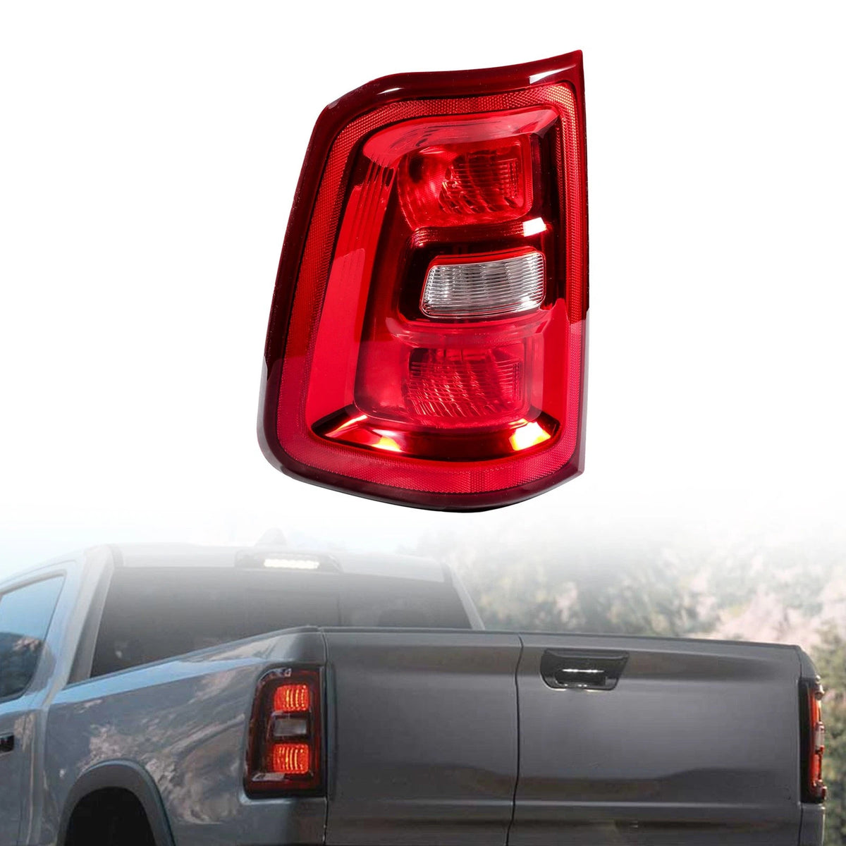 Tail Light Assembly for Ram 1500 (2025) - BCK97955K, Halogen, Rear Left