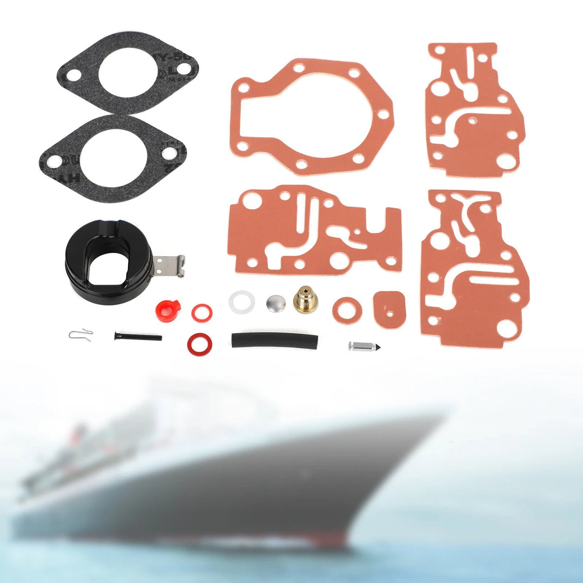 Carburetor Rebuild Kit for Johnson/Evinrude 6-20 HP (0439073, 439073)