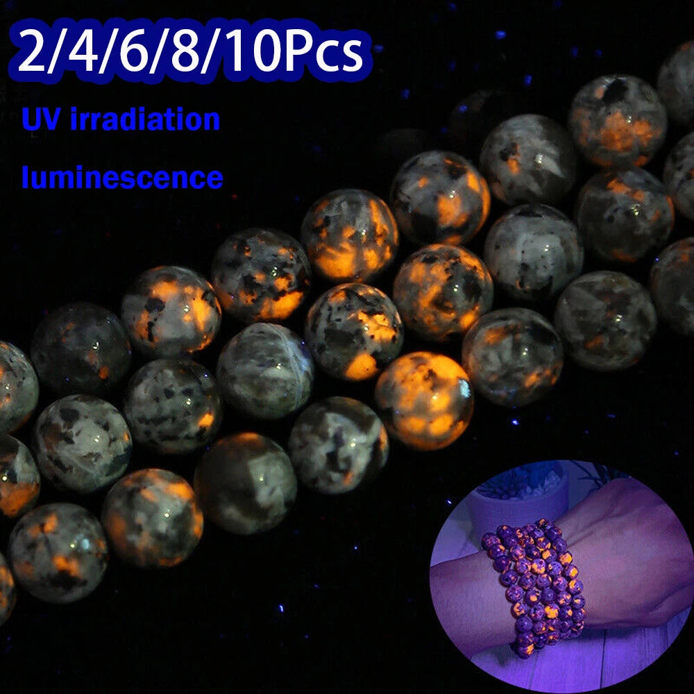 8Pcs 8mm Yooperlite Crystal Healing Stretch Bracelet for