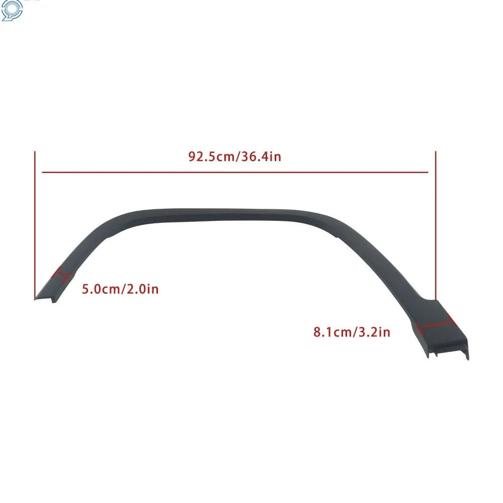 Set of 2 Fender Flares for Jeep Cherokee (2014–2017) CH1291111