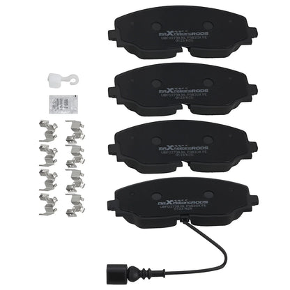 4pcs Front Brake Pads Set for Volkswagen Atlas (2018–2025) P2074 D2074 P-2074