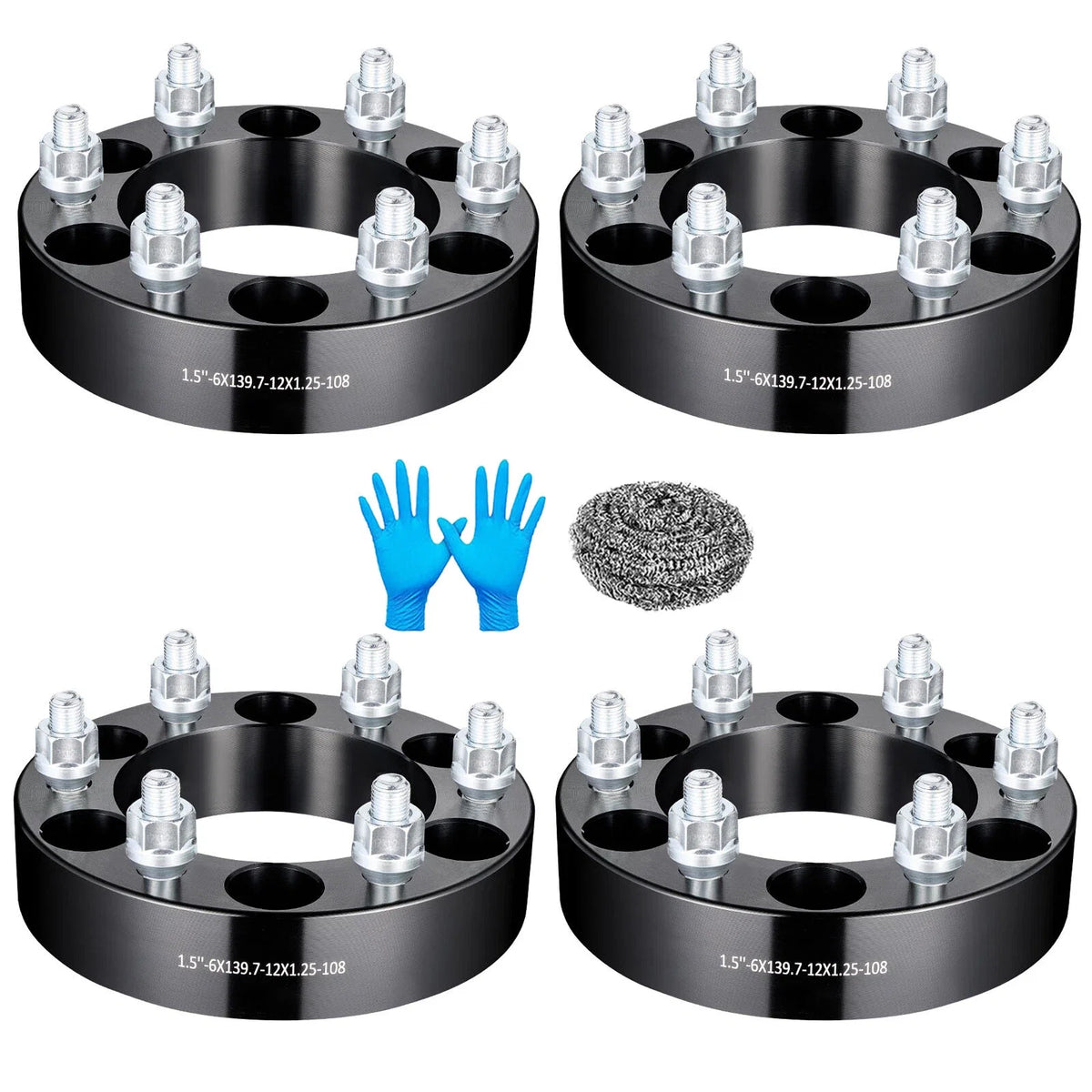 Set of 4 Wheel Spacers 1.5" 6x5.5 for Nissan Titan Frontier Pathfinder